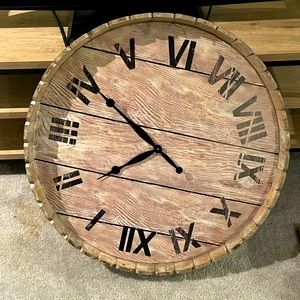 Large wall clock
